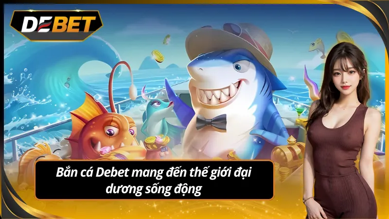 Khám phá đại dương 3D đầy màu sắc cùng Debet