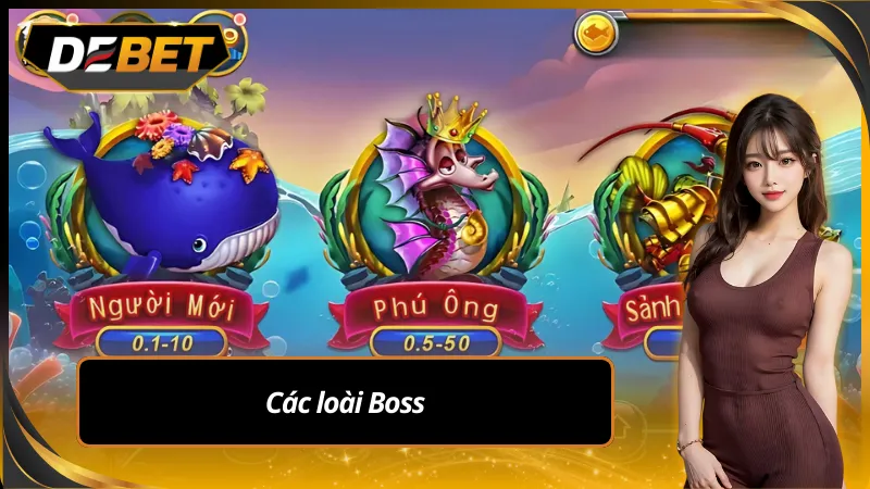 Rồng biển là trùm cuối cần tiêu diệt khi chơi bắn cá paradise