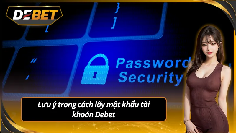 Lưu ý trong cách lấy mật khẩu tài khoản debet