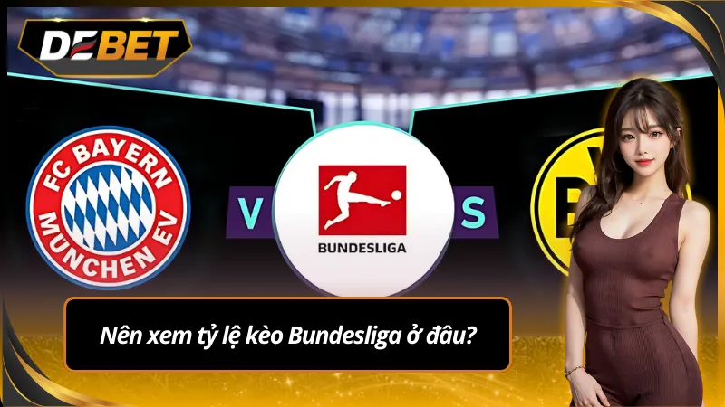 Nên xem tỷ lệ kèo Bundesliga ở đâu?