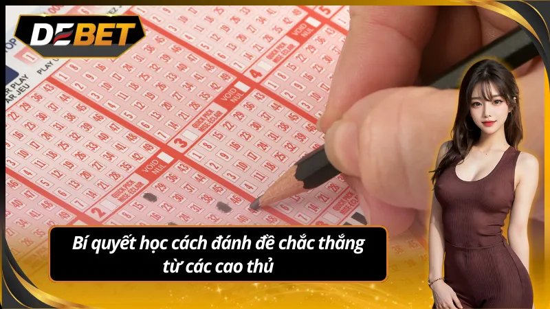Bí quyết đánh đề chắc thắng từ các cao thủ